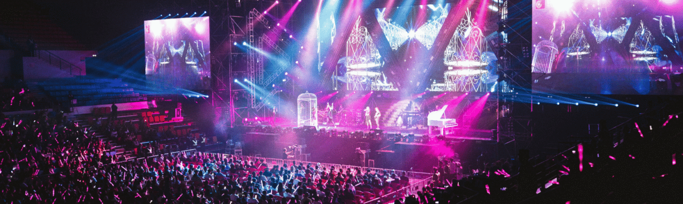 Görüntü Sistemlerini Kurduğumuz Konserden Kare