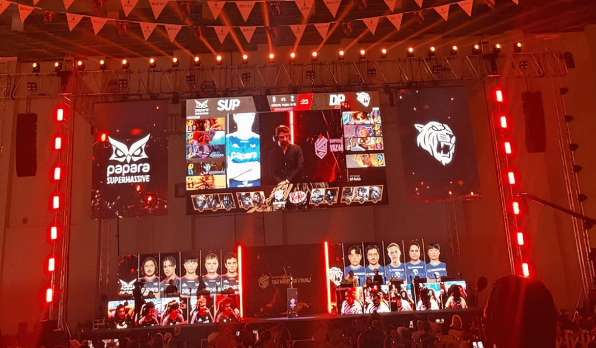 LoL turnuvası ses ve görüntü sistemleri